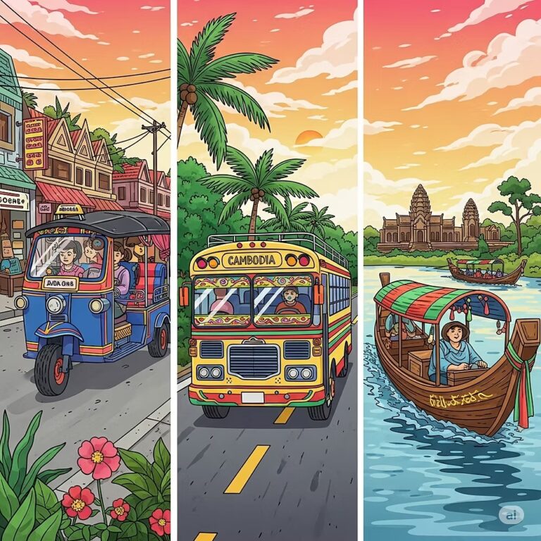 Getting Around Cambodia: Your Ultimate Guide to Transportation